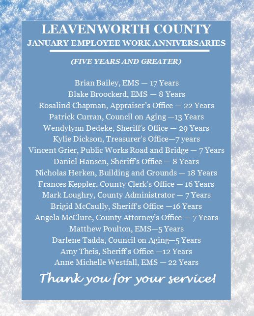 20204 January Anniversaries